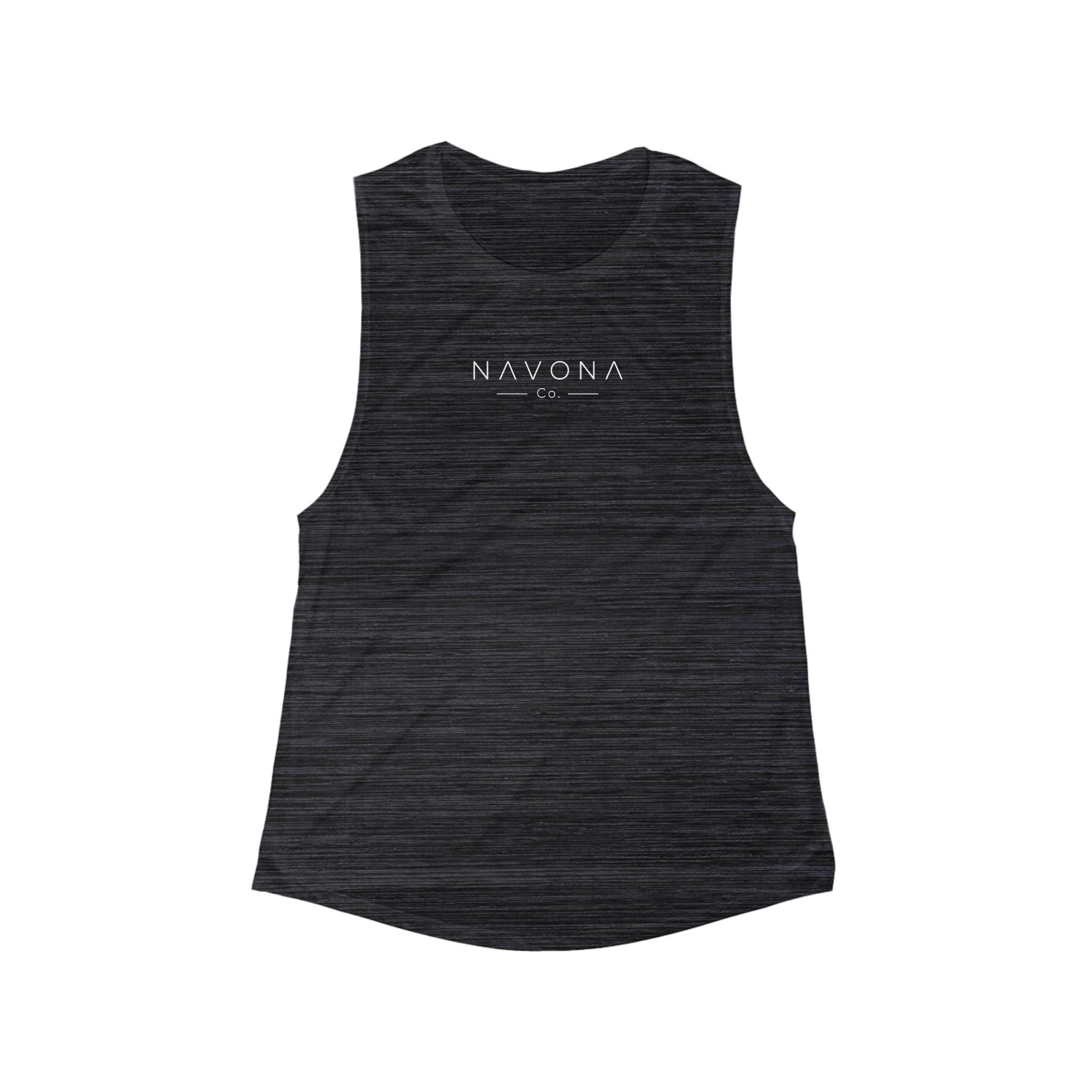 NAVONA Women's Scoop Muscle Tank — Activewear Top
