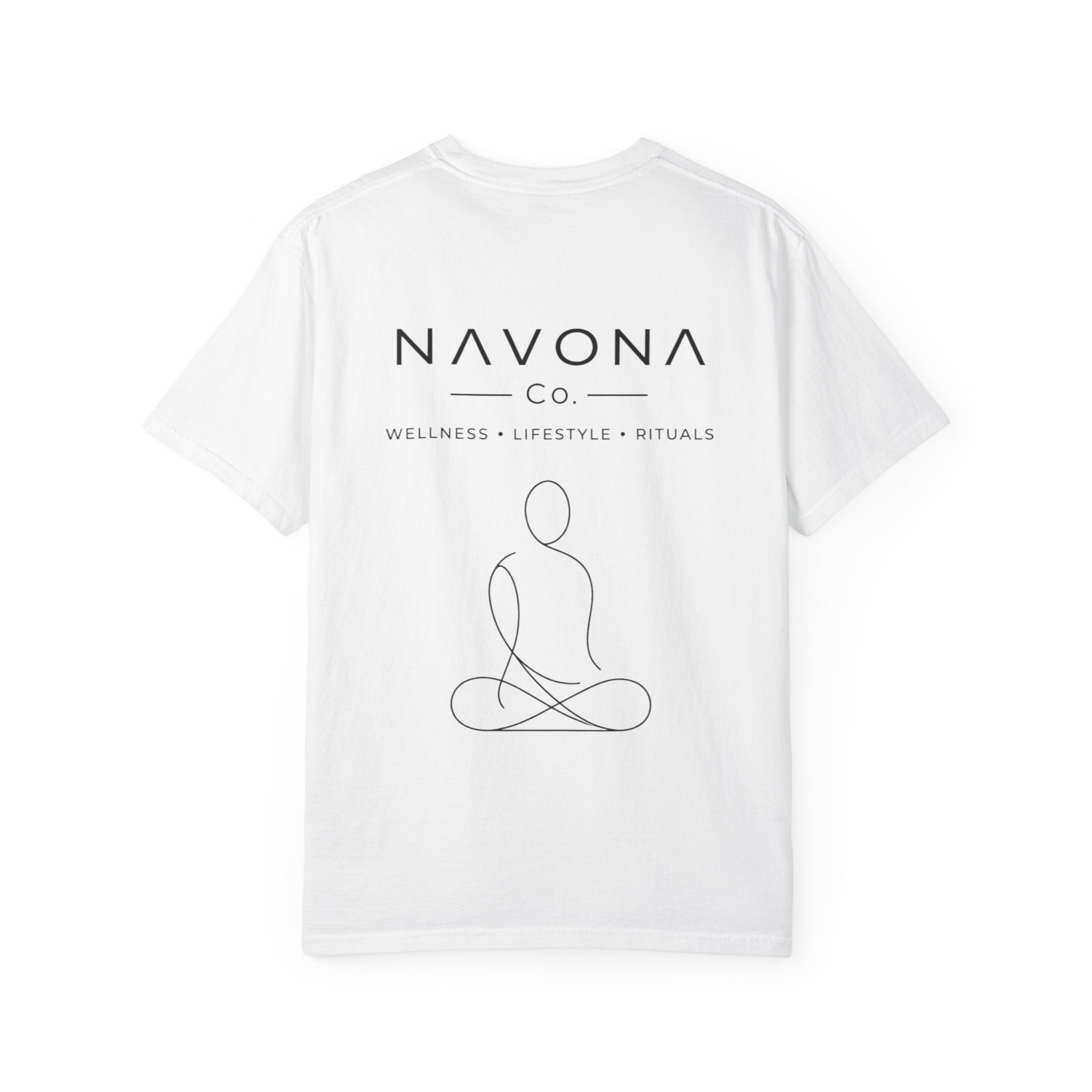 Navona Co. Meditate - Unisex Garment-Dyed T-shirt