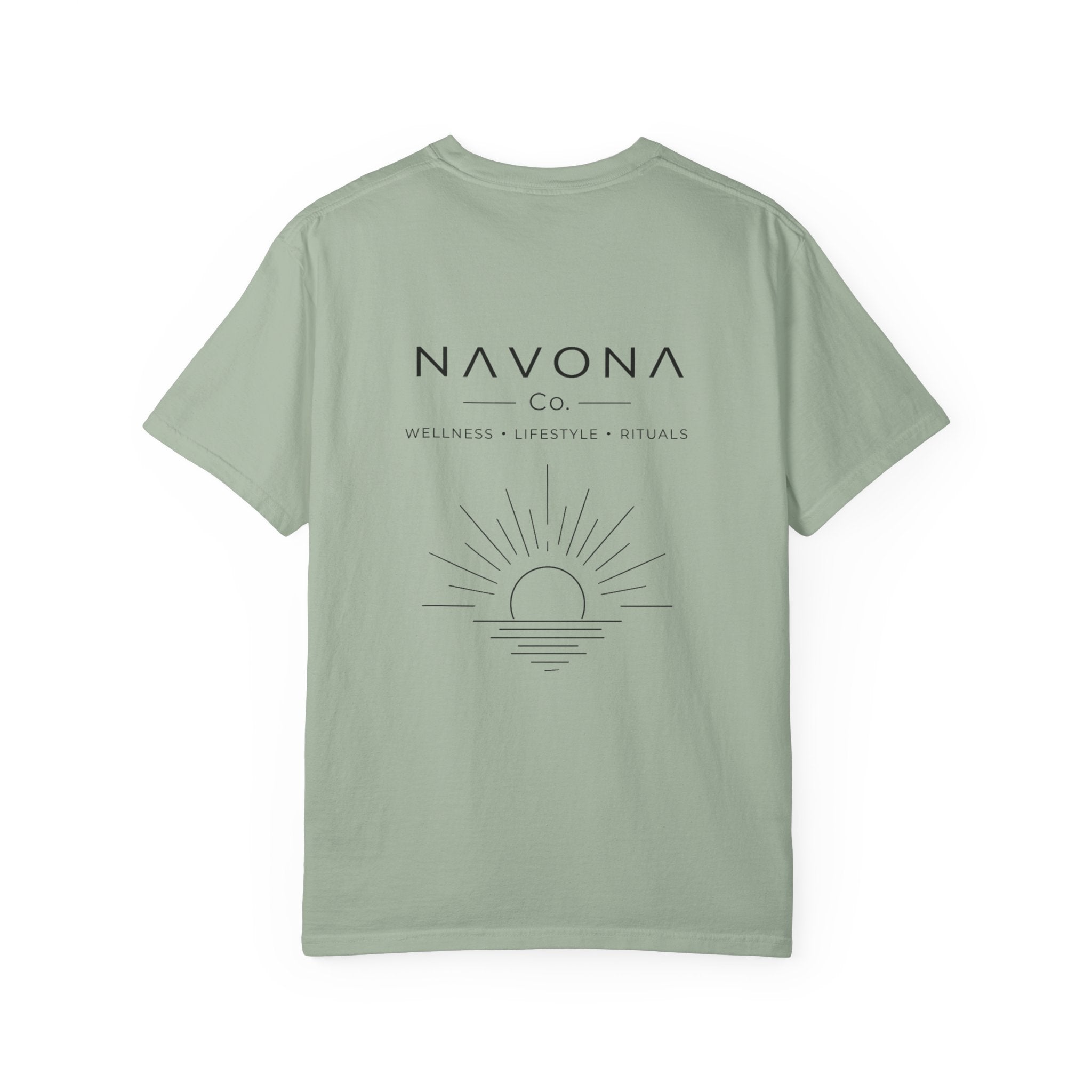 Navona Co. Sunset - Unisex Garment-Dyed T-shirt