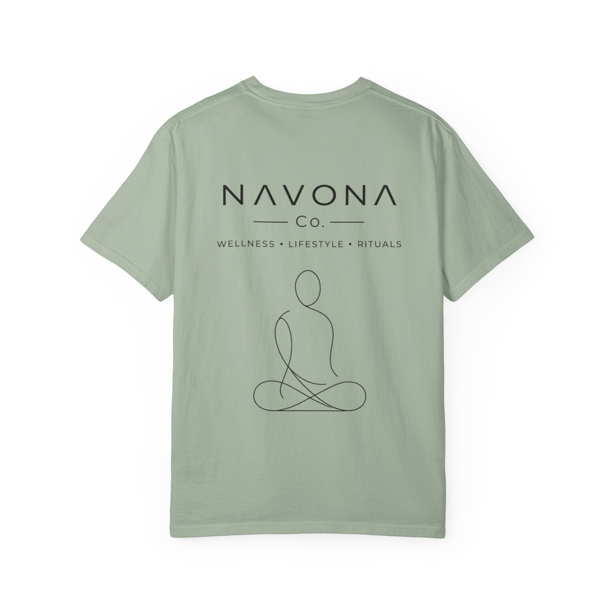 Navona Co. Meditate - Unisex Garment-Dyed T-shirt