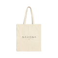 Navona Cotton Canvas Tote Bag — Minimalist Eco-Friendly Market Tote