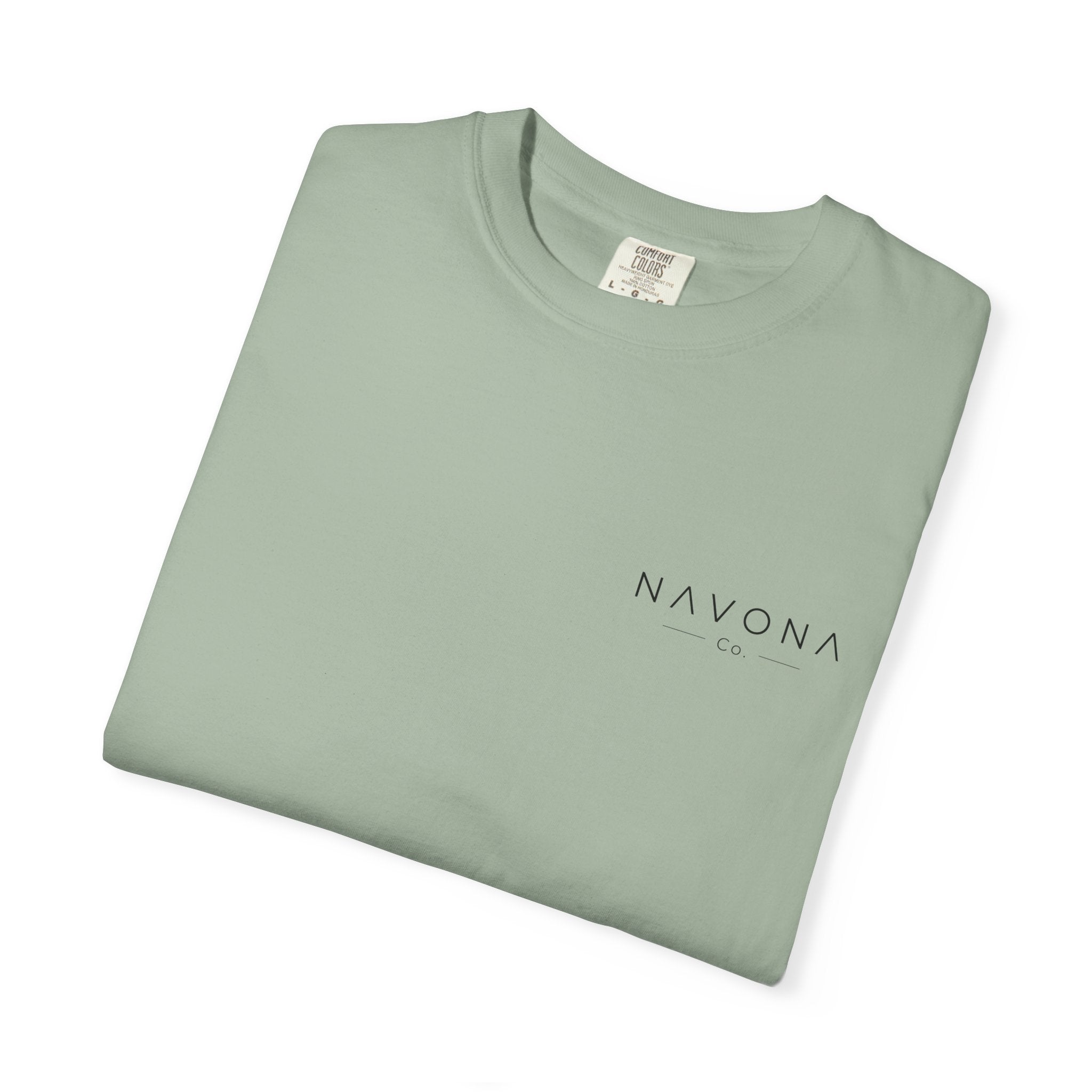 Navona Co. Meditate - Unisex Garment-Dyed T-shirt
