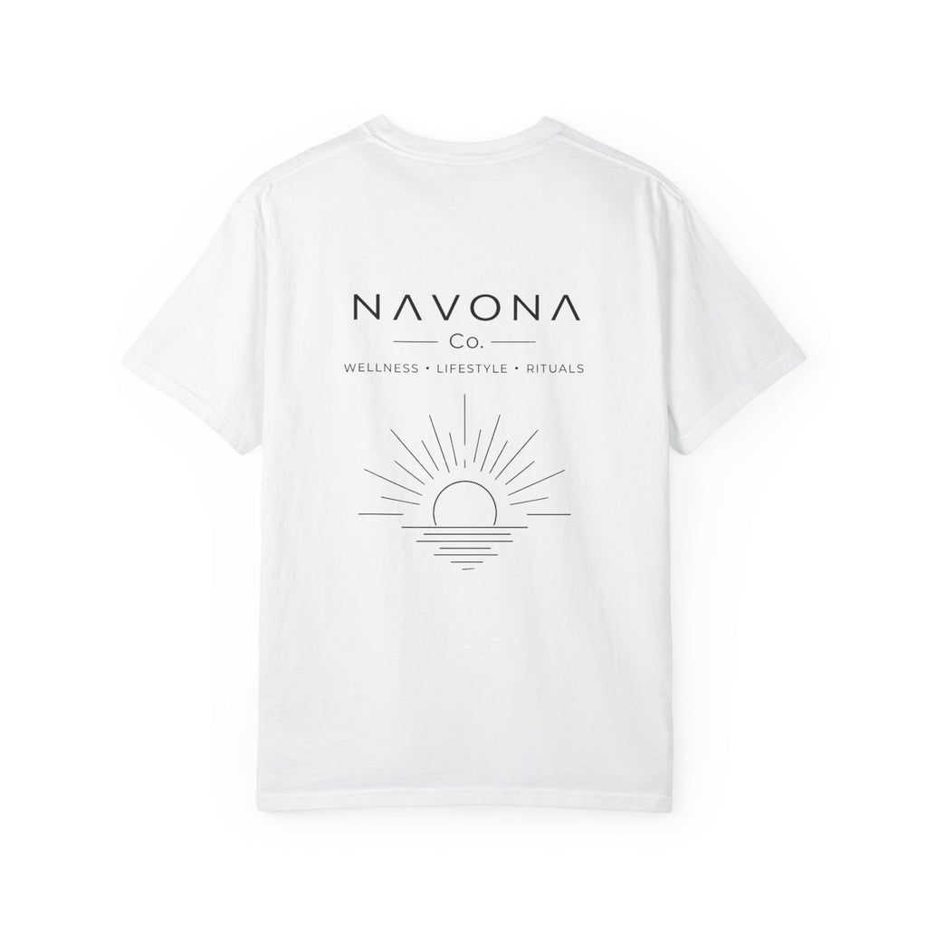 Navona Co. Sunset - Unisex Garment-Dyed T-shirt