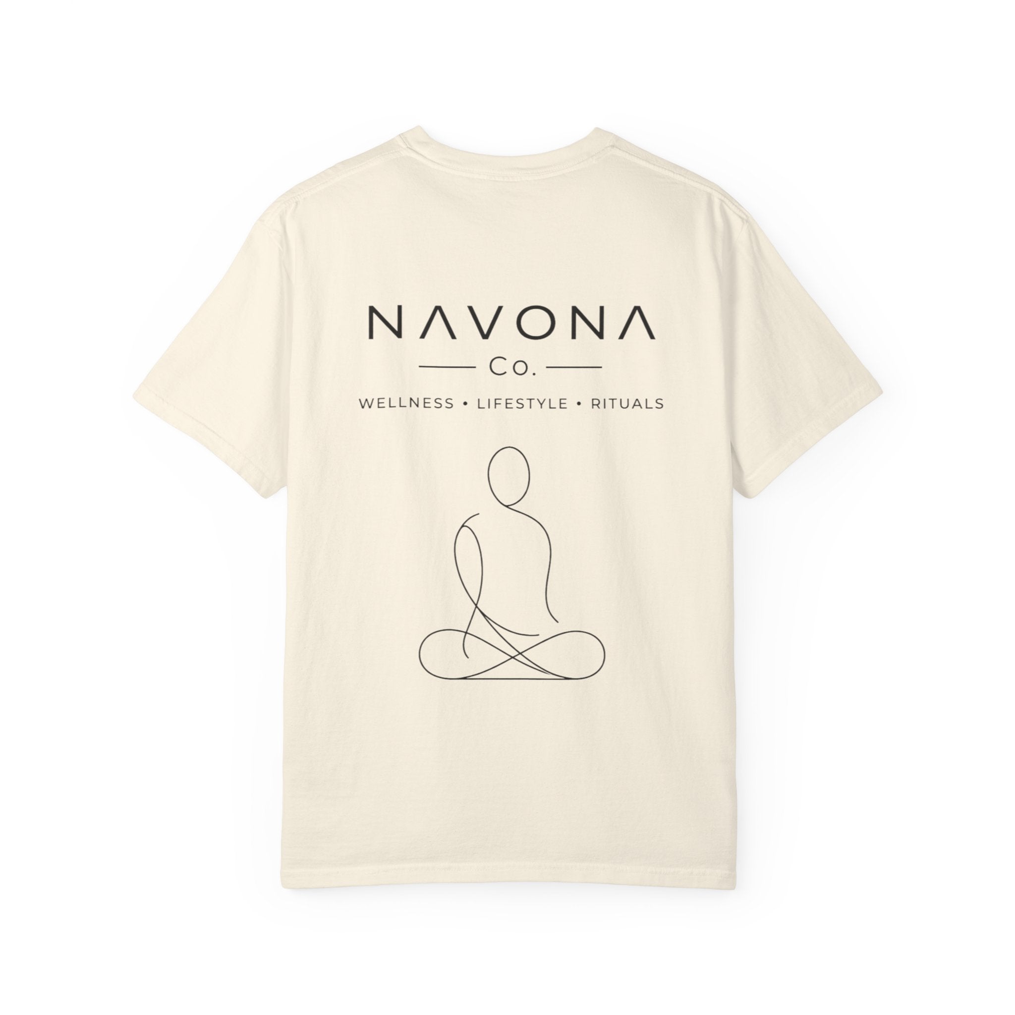 Navona Co. Meditate - Unisex Garment-Dyed T-shirt