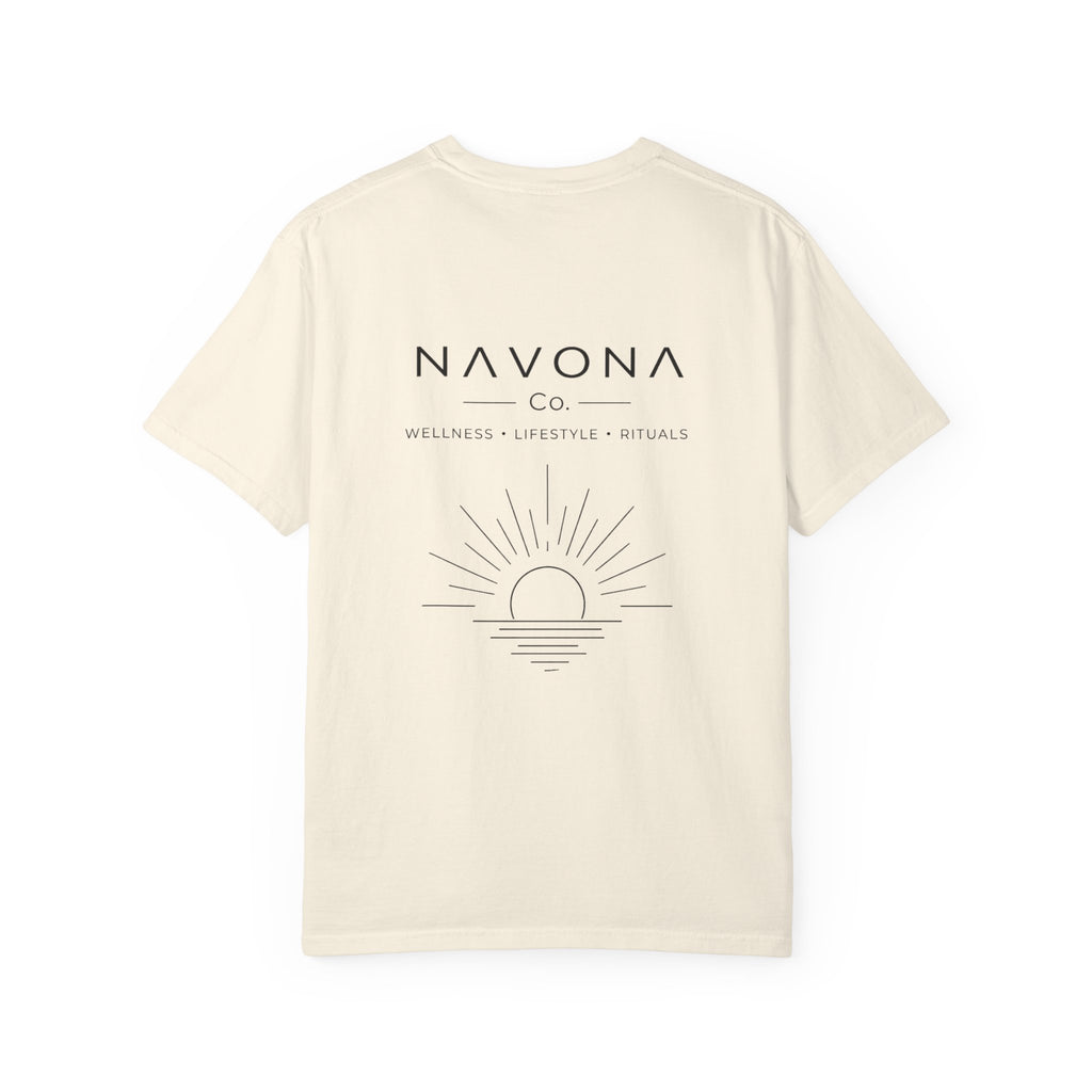 Navona Co. Sunset - Unisex Garment-Dyed T-shirt