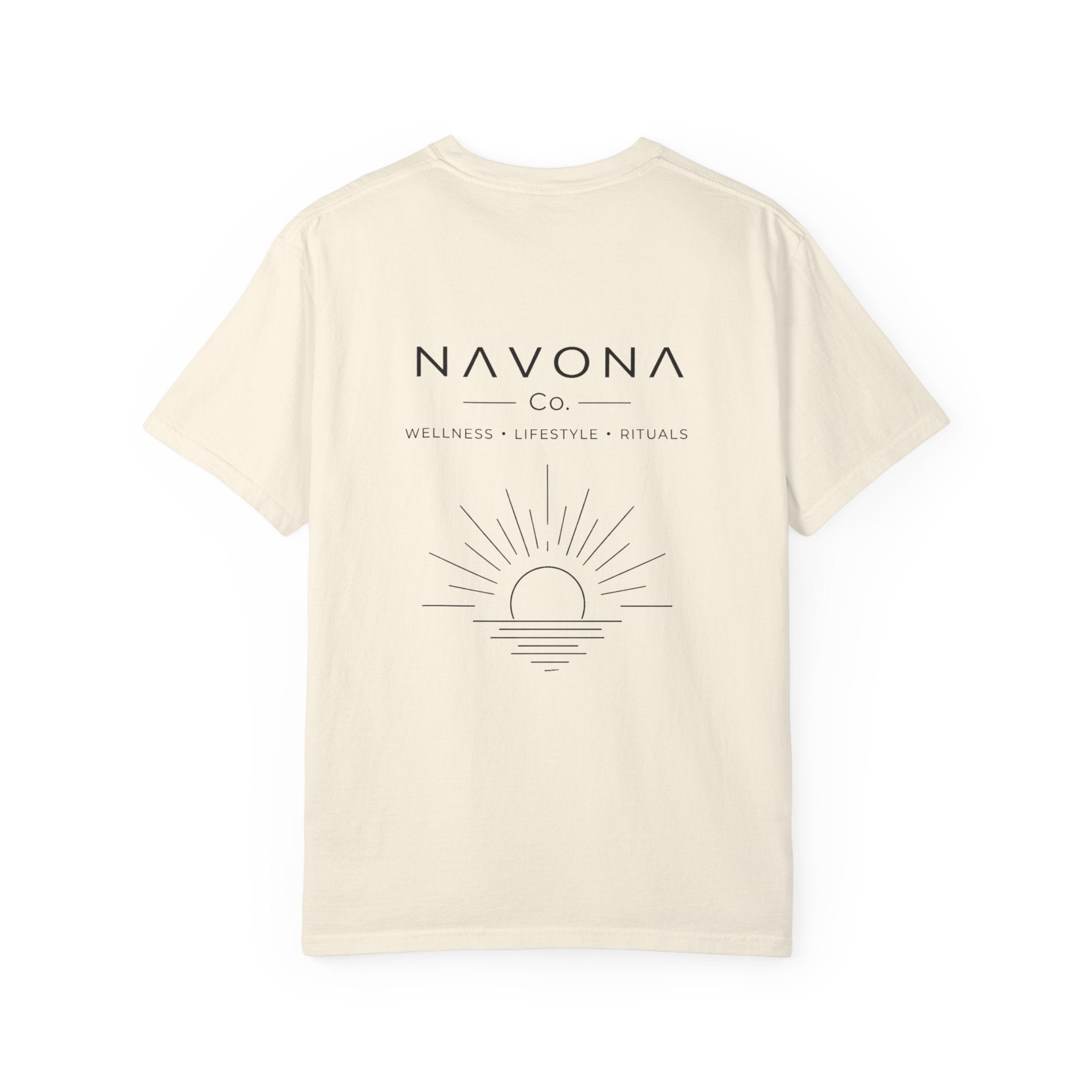 Navona Co. Sunset - Unisex Garment-Dyed T-shirt