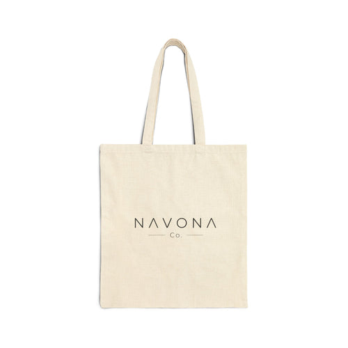 Navona Co. Cotton Canvas Tote Bag
